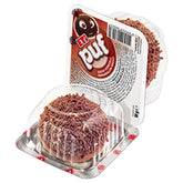 Eti Puf - Marshmallow Biscuit with Cocoa Sprinkles by Eti is a 18g packaged snack featuring a chocolate-covered marshmallow on a biscuit, topped with cocoa sprinkles.